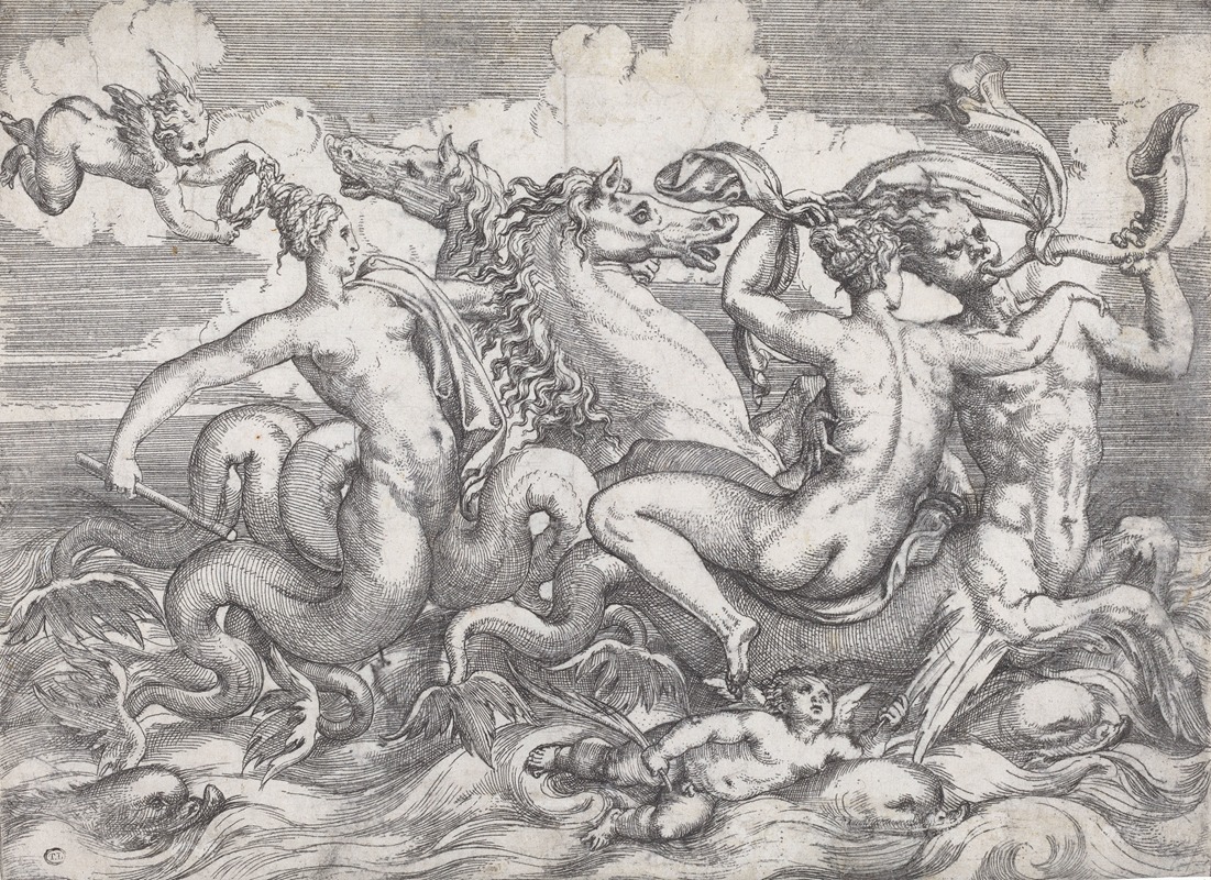 Angelo Falconetto - Sirens, Naiads, and Tritons