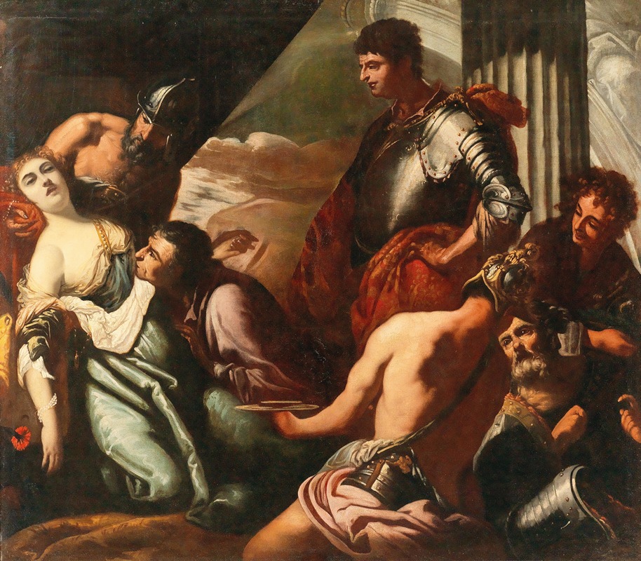 Antonio Zanchi - The Death of Agrippina