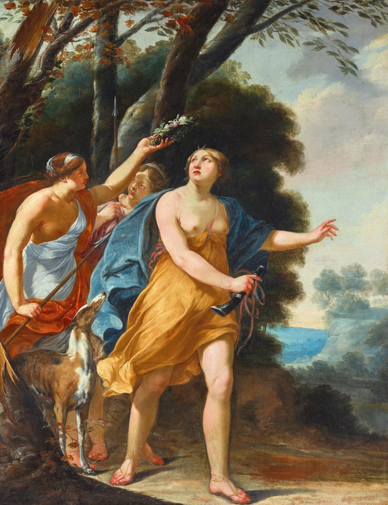 French School - Diana and Nymphs