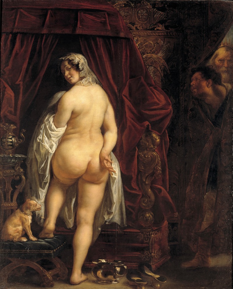 Jacob Jordaens - King Candaules of Lydia Showing his Wife to Gyges