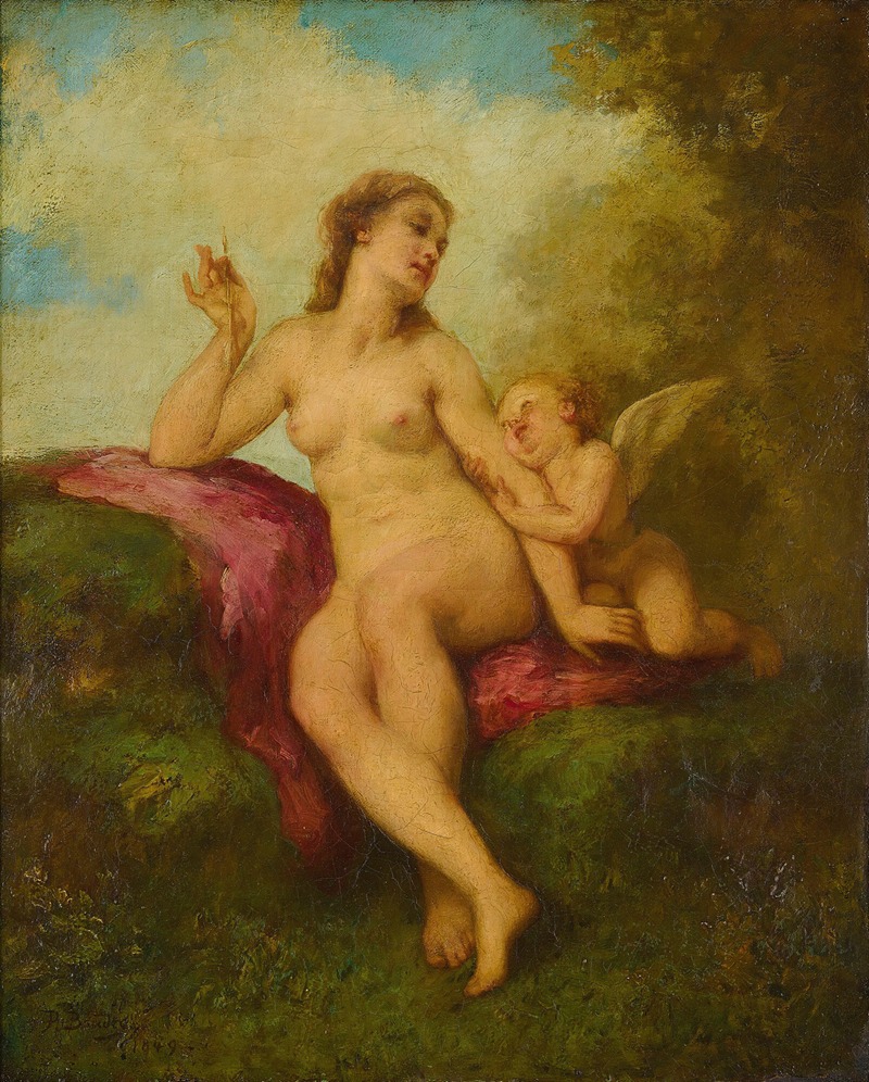 Paul-Jacques-Aimé Baudry - Venus And Cupid