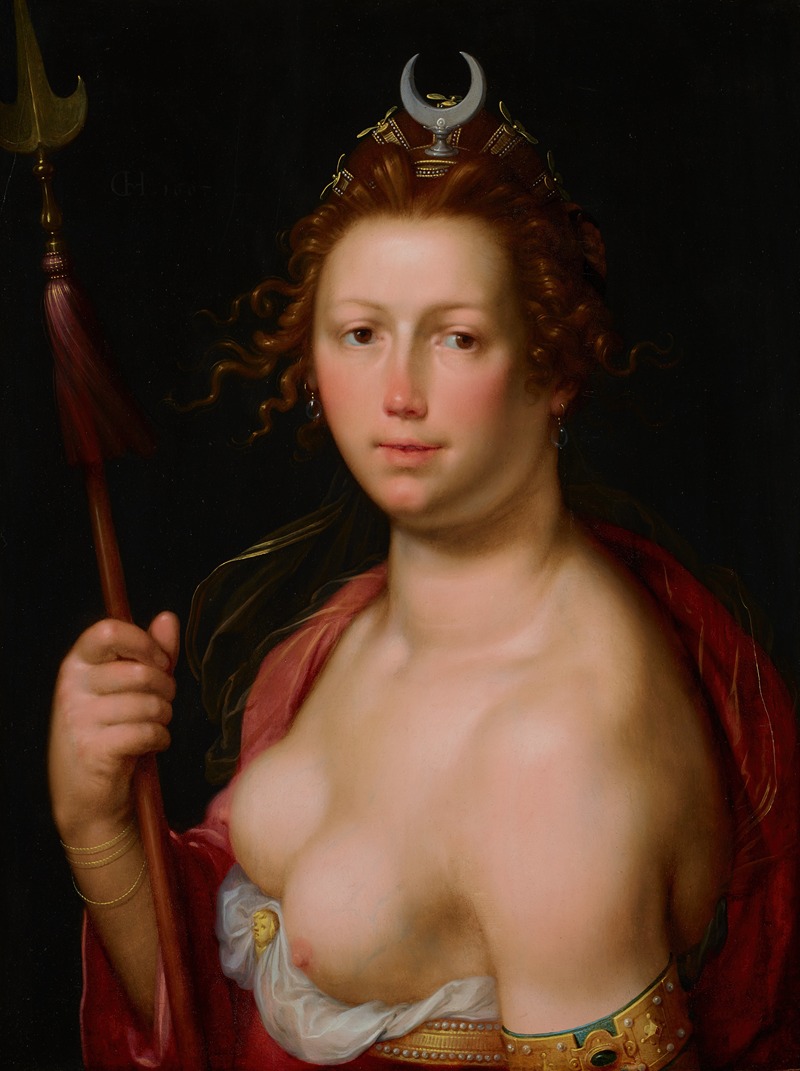 Cornelis Cornelisz Van Haarlem - Diana as Goddess of the Hunt