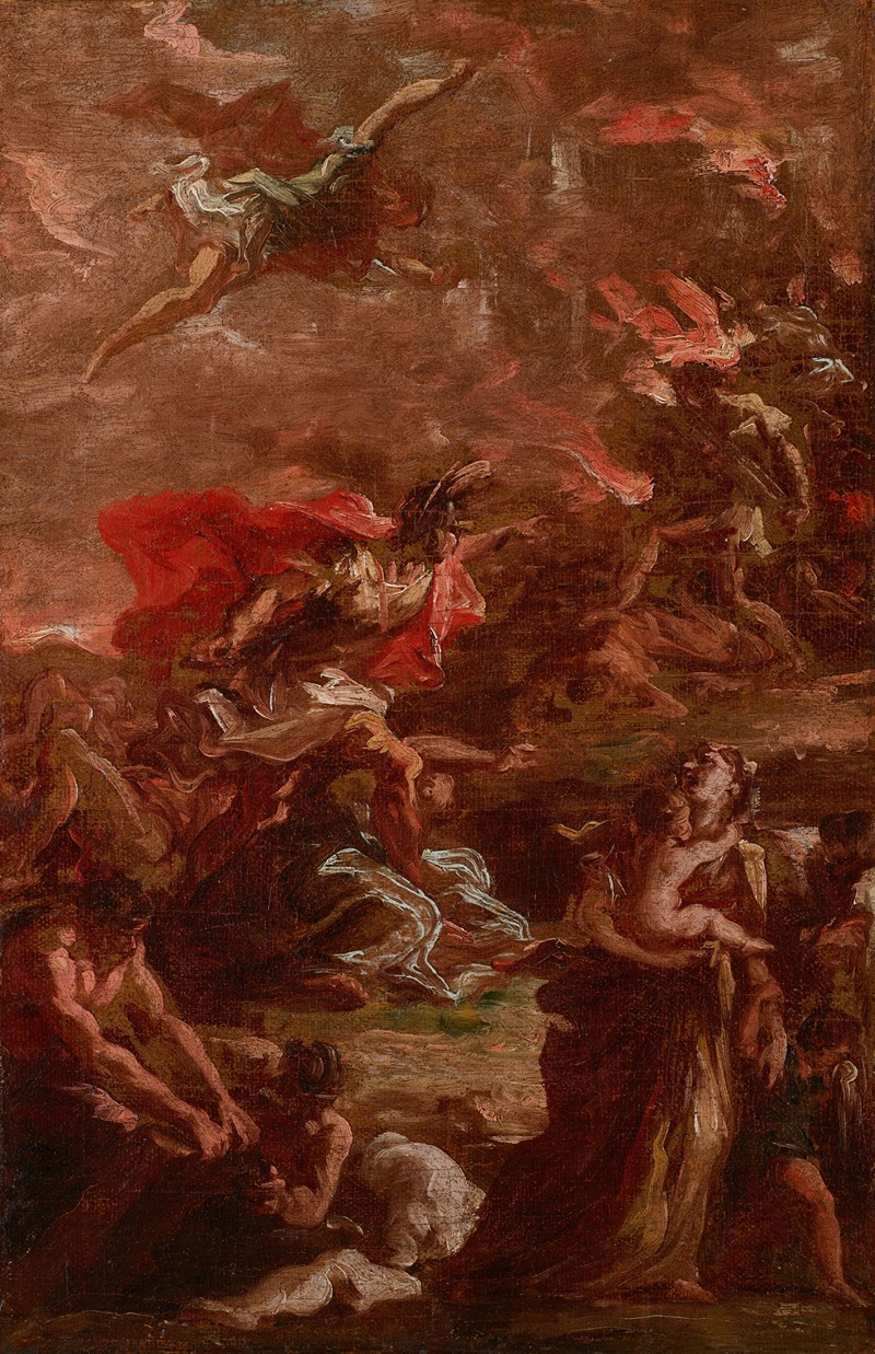 Giovanni Antonio Pellegrini - Allegory of War