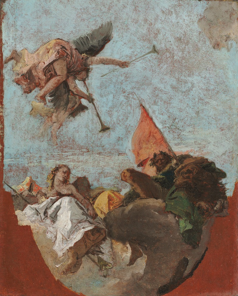 Giovanni Battista Tiepolo - Sketch for a Ceiling