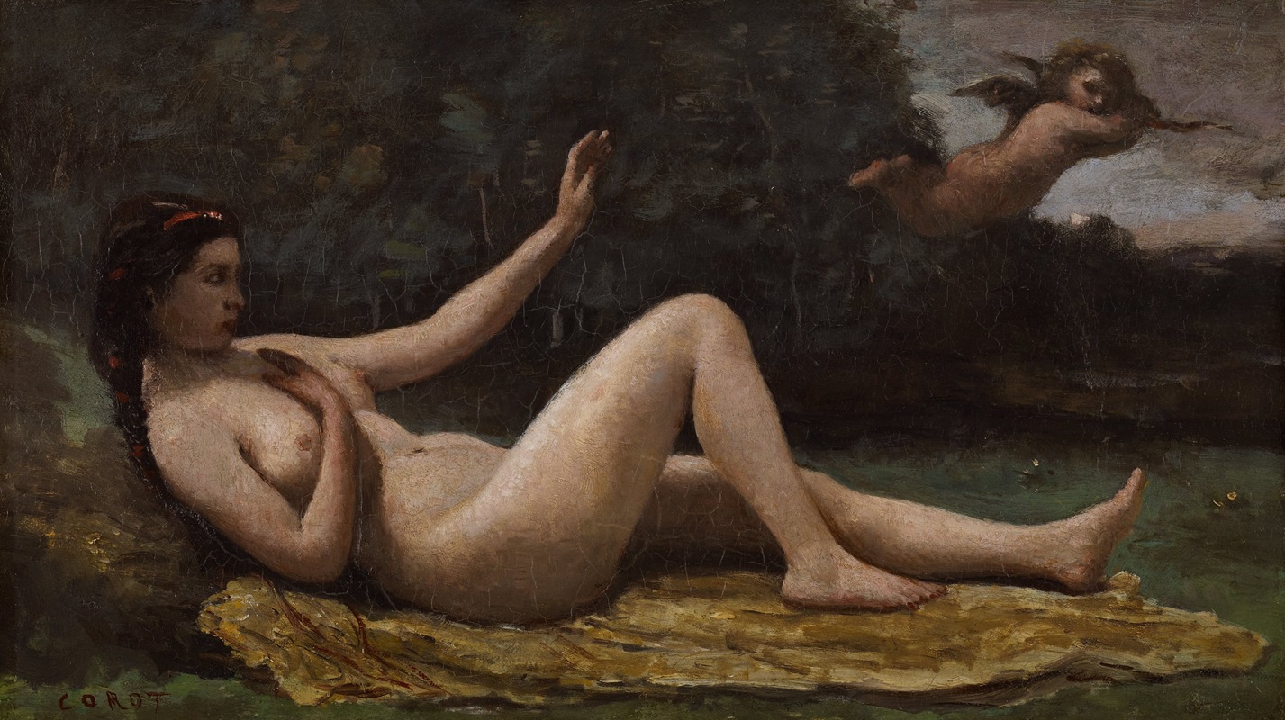 Jean-Baptiste-Camille Corot - Evocation of Love