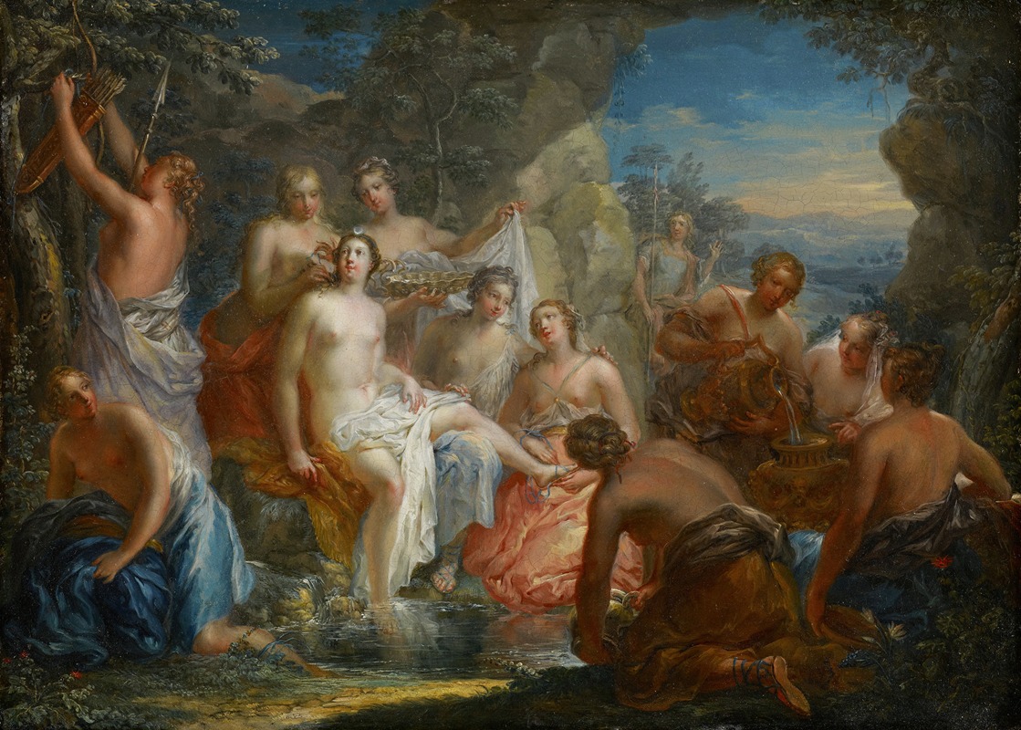 Johann Georg Platzer - The Bath of Diana