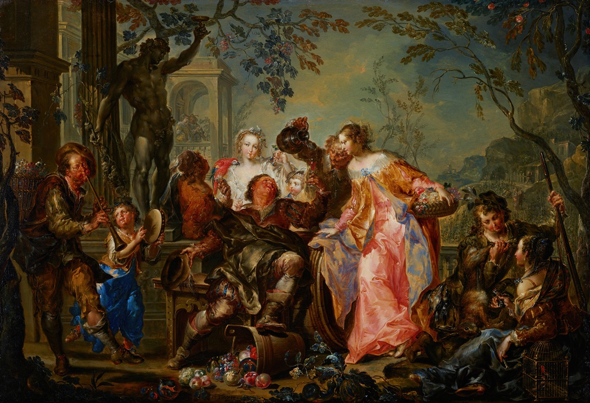 Johann Georg Platzer - The Pleasures of the Seasons; Autumn