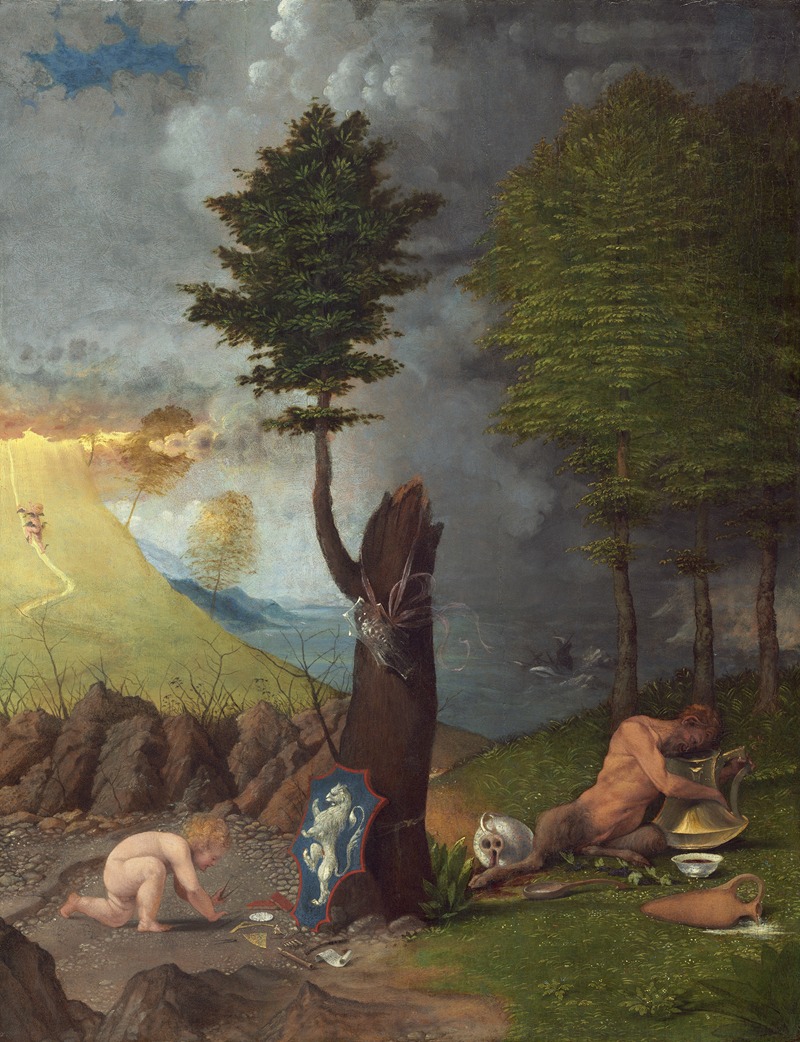 Lorenzo Lotto - Allegory of Virtue and Vice