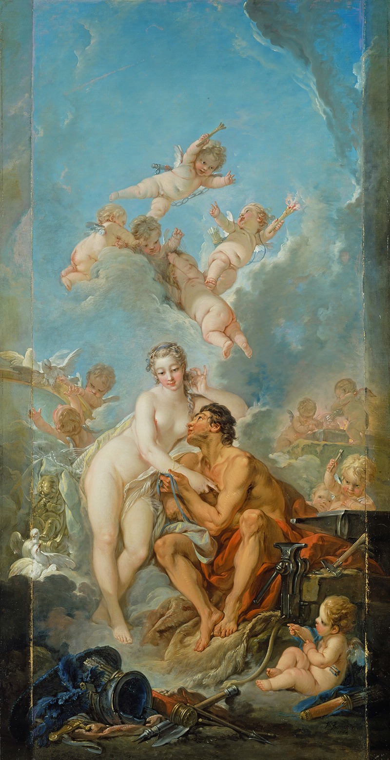 François Boucher - Venus and Vulcan