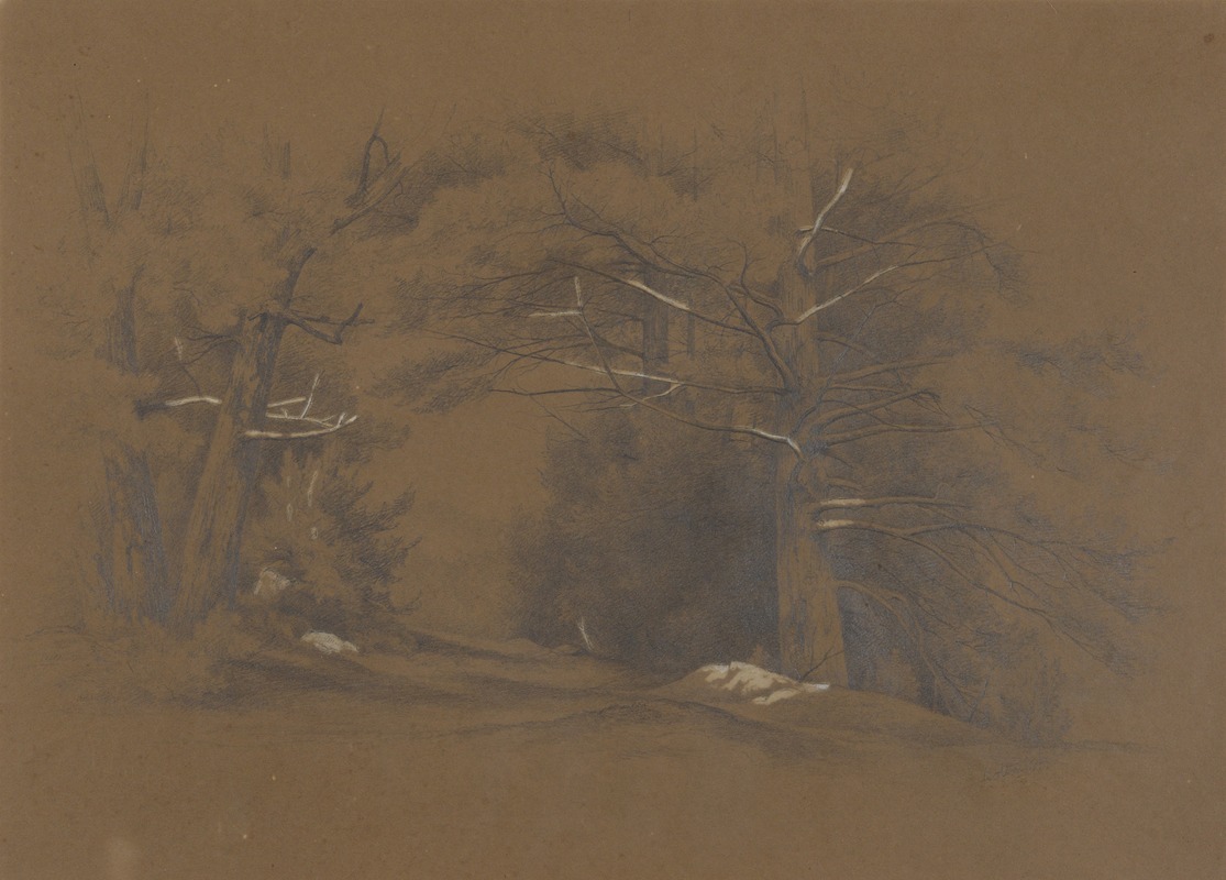 Frederick Frank Durand - Landscape, Bolton, NY