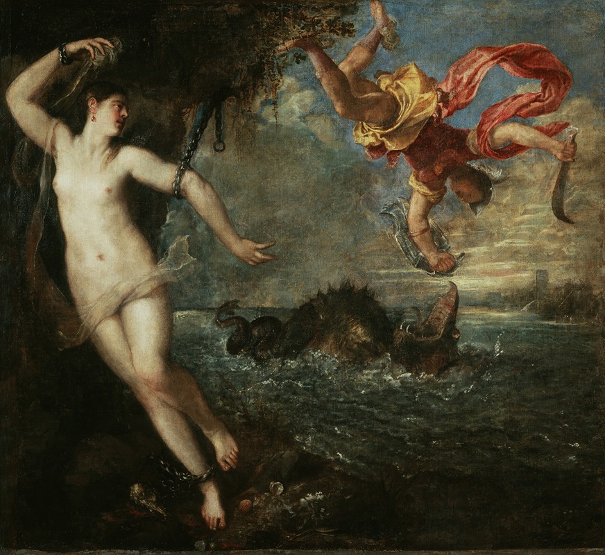 Titian - Perseus and Andromeda