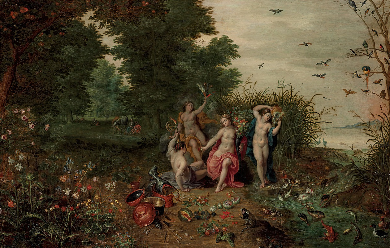 Hendrik van Balen - An allegory of the Four Elements