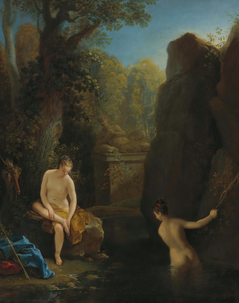 Jean Raoux - DIANA AND A NYMPH BATHING