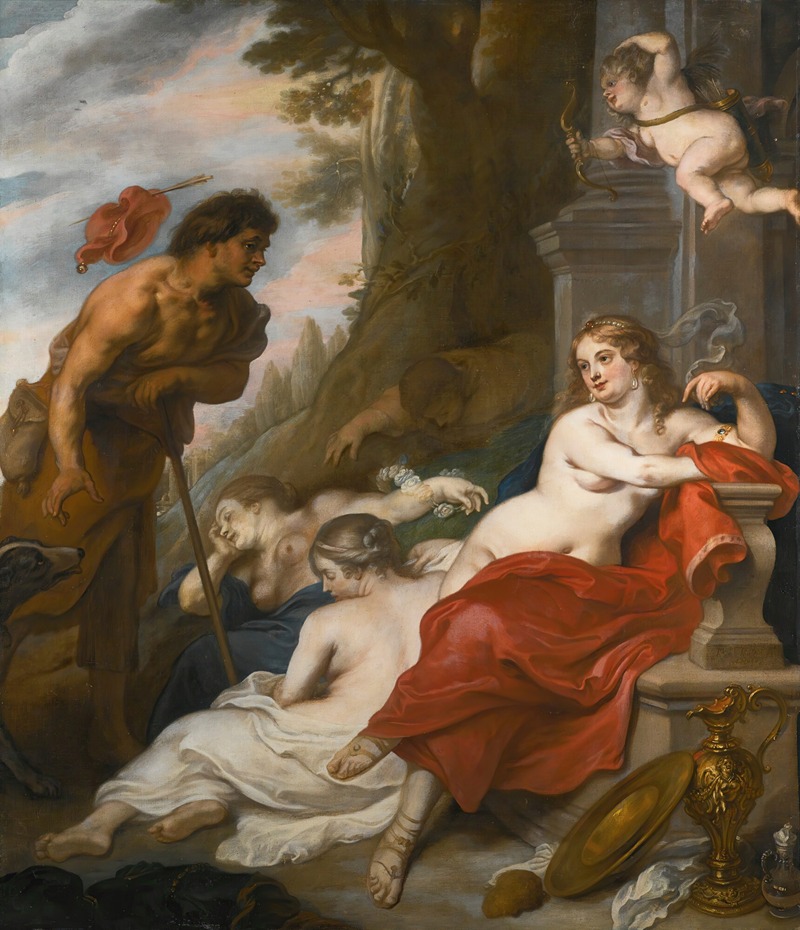 Theodoor van Thulden - Venus And Adonis