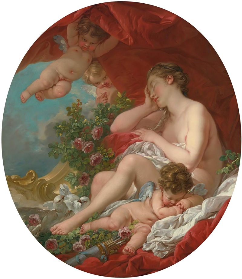François Boucher - The Sleep Of Venus