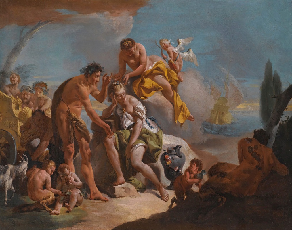Giovanni Battista Tiepolo - Bacchus And Ariadne