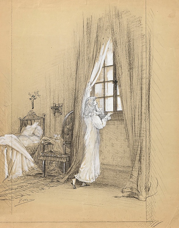 Georges Jules Victor Clairin - Scenes of Sarah Bernhardt’s life