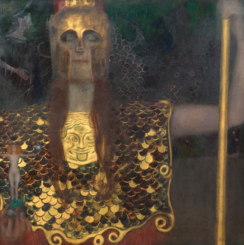 Gustav Klimt - Pallas Athene