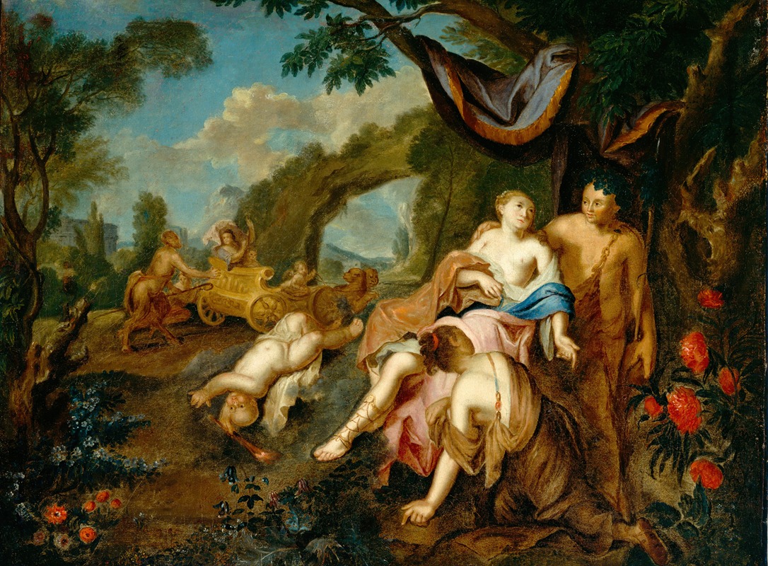 Gustavus Hesselius - Bacchus and Ariadne