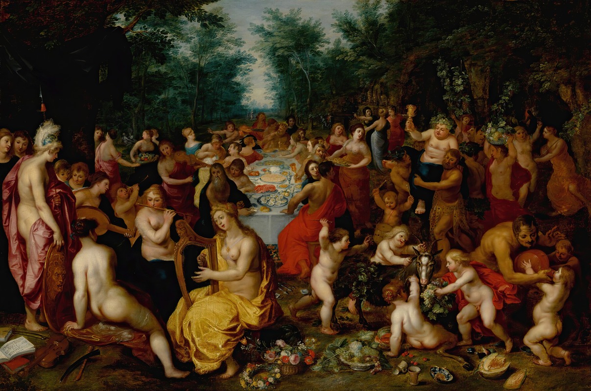 Hendrik van Balen - The Feast Of The Gods