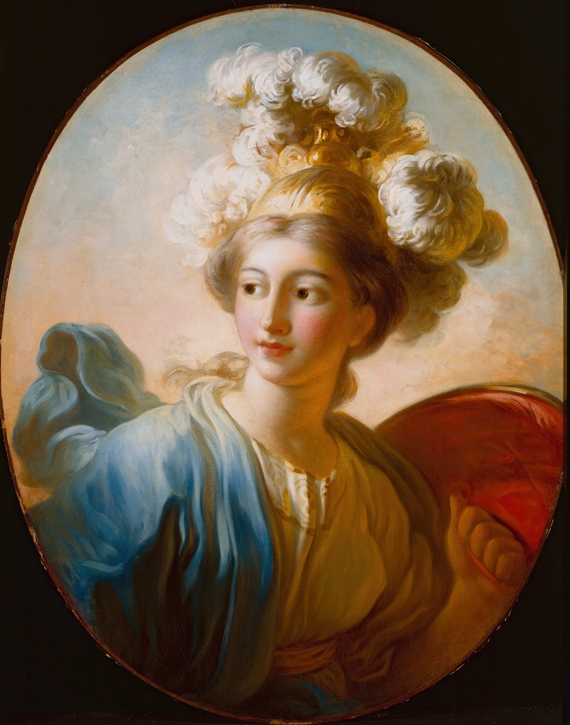Jean-Honoré Fragonard - The Goddess Minerva
