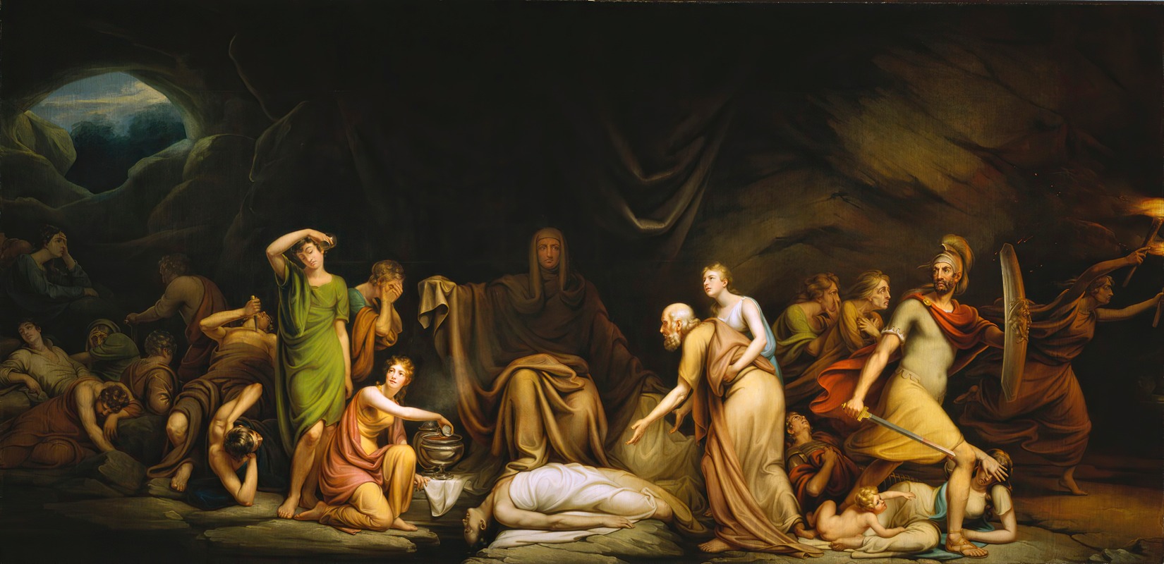 Rembrandt Peale - The Court of Death