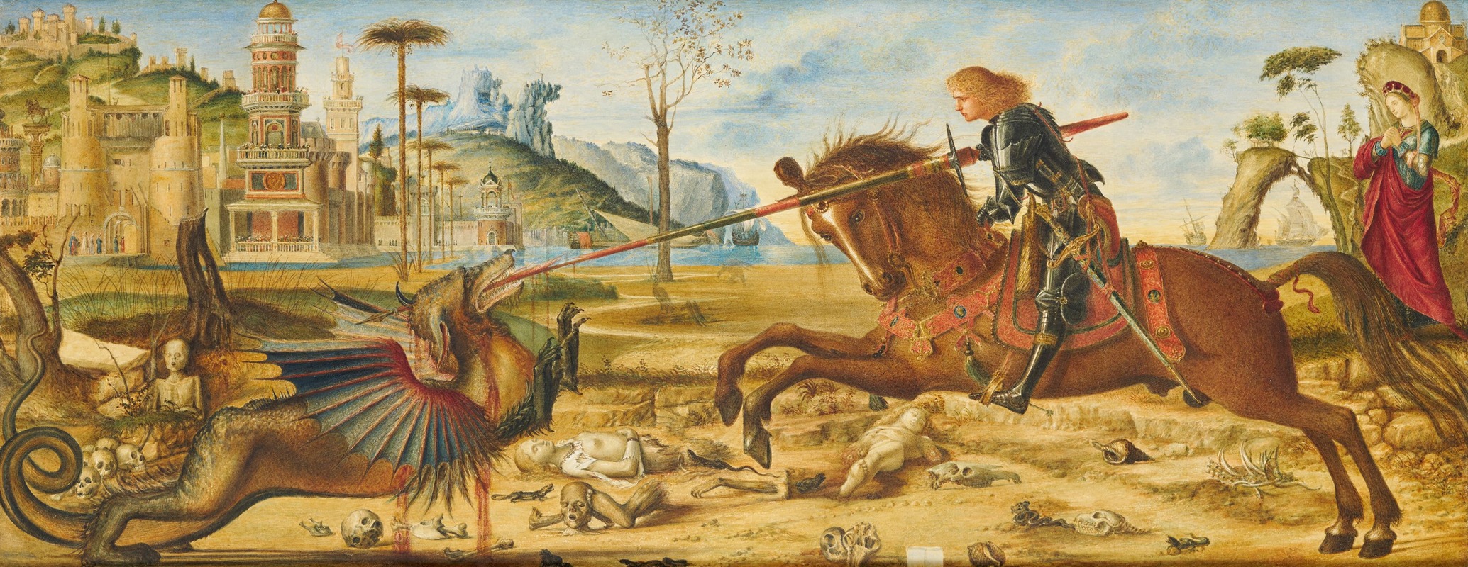 Charles Fairfax Murray - St George And The Dragon