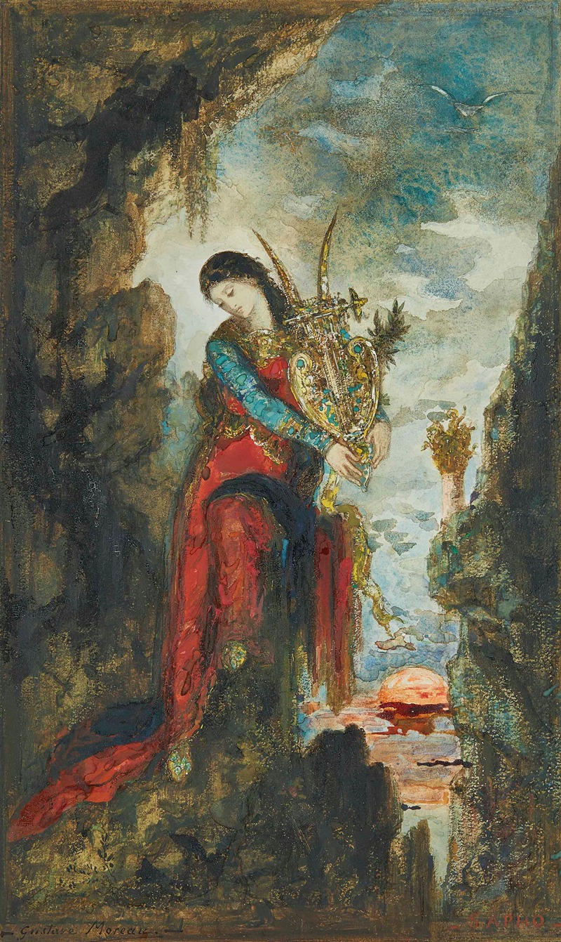 Gustave Moreau - Sappho