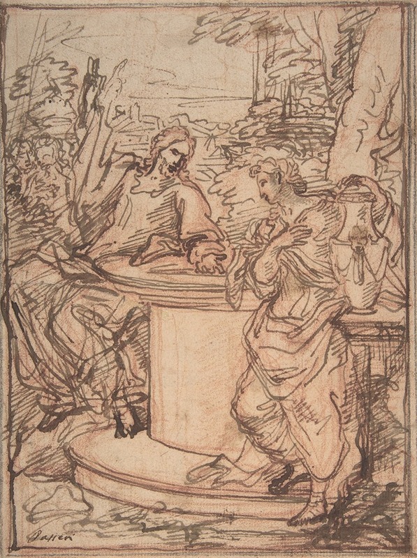 Giuseppe Passeri - Christ and the Samaritan Woman at the Well