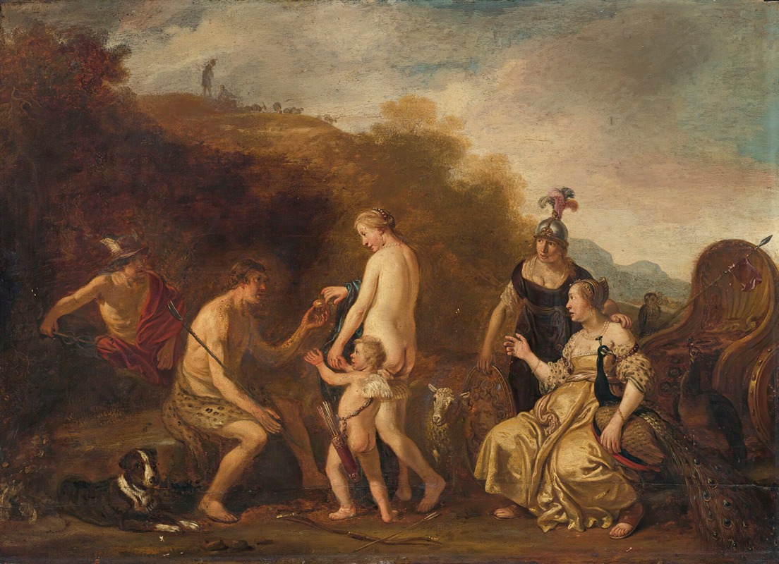 Claes Cornelisz. Moeyaert - The judgement of Paris