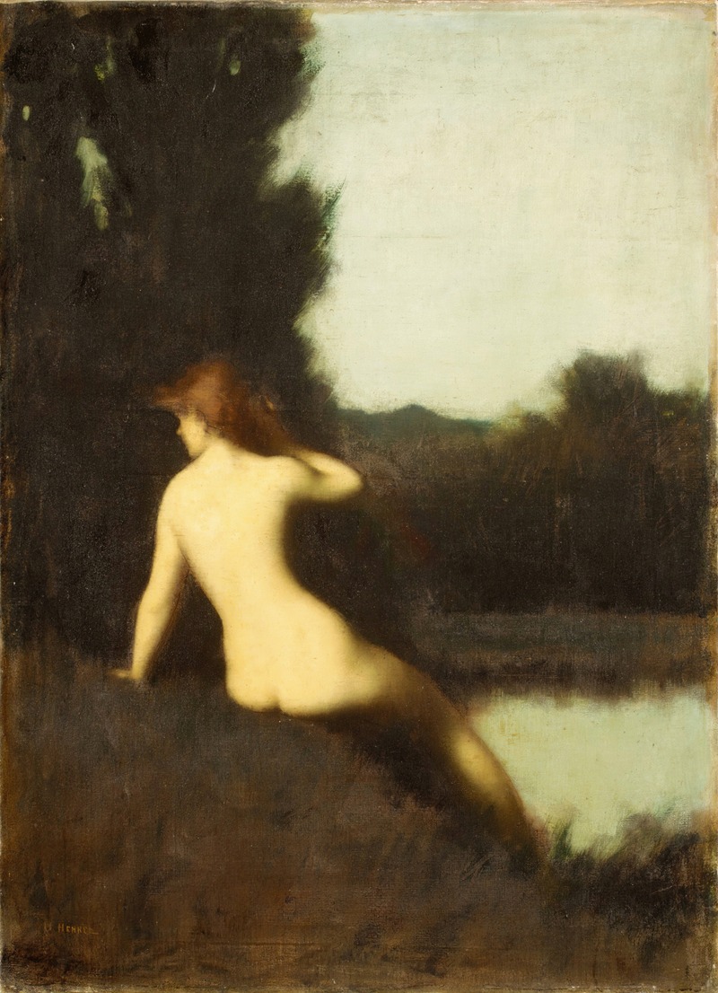 Jean-Jacques Henner - A Bather (Echo)