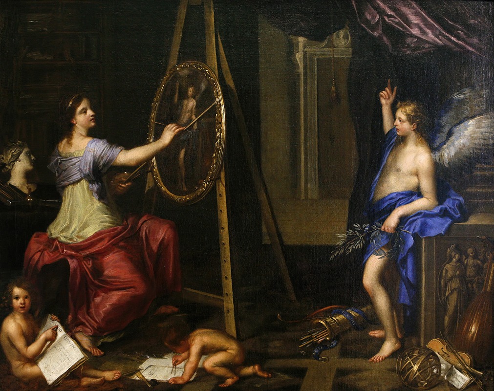 Charles Alphonse Du Fresnoy - Allegory of Painting
