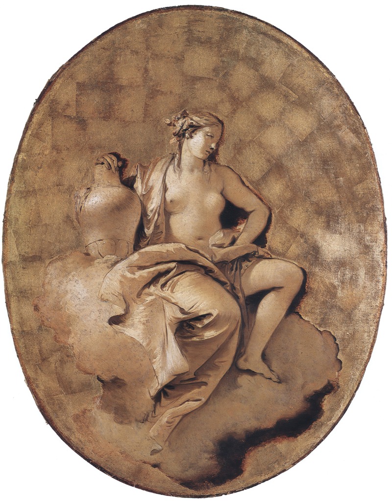 Giovanni Battista Tiepolo - A Female Allegorical Figure