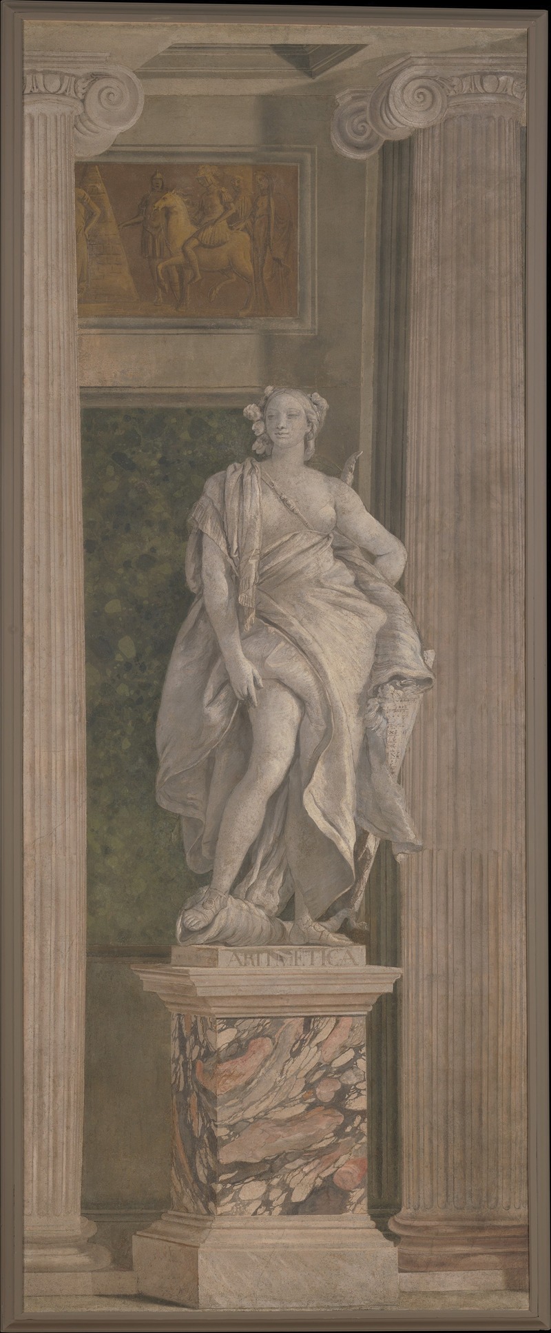 Giovanni Battista Tiepolo - Allegorical Figure Representing Arithmetic