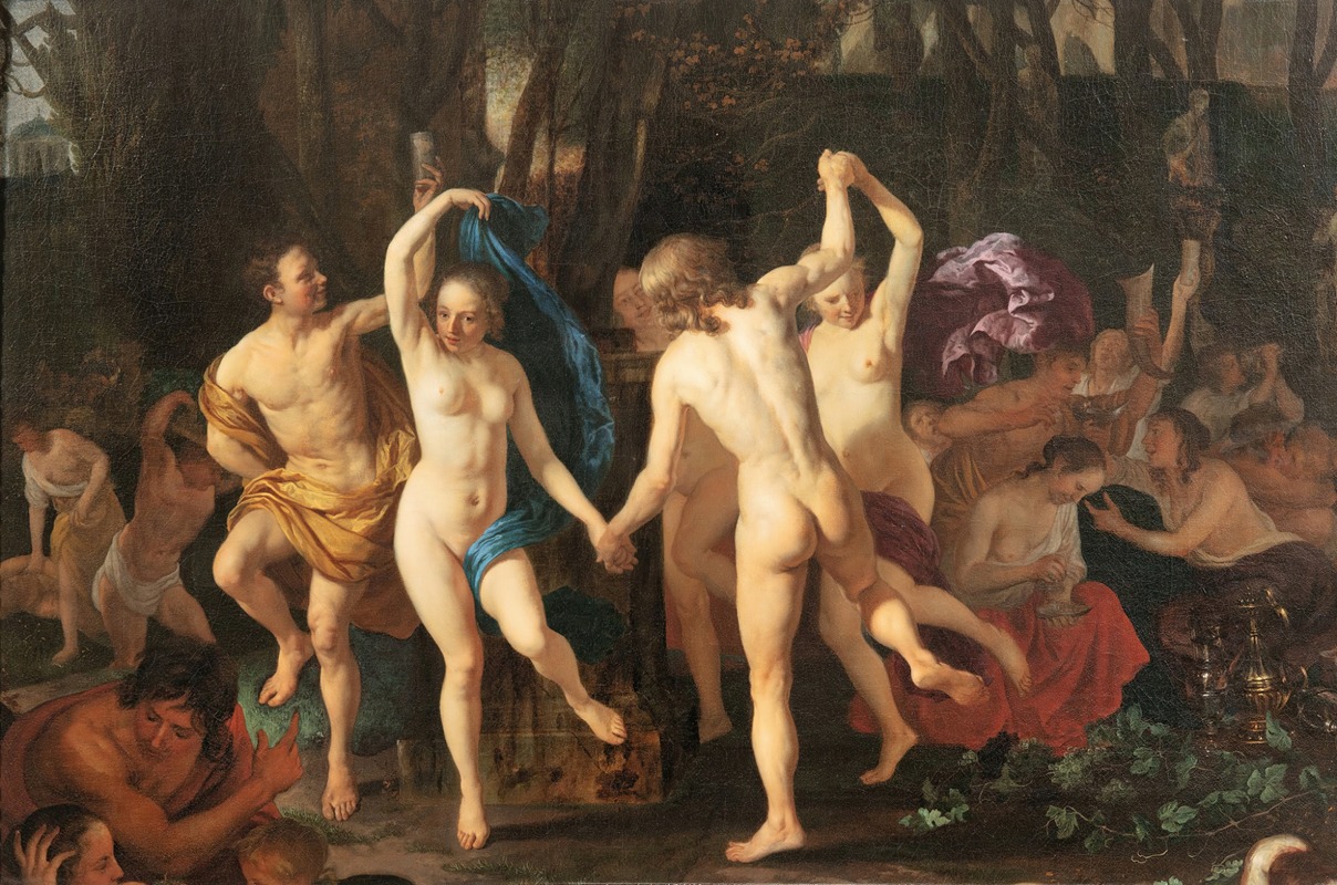 Jacob Van Loo - A Bacchanal