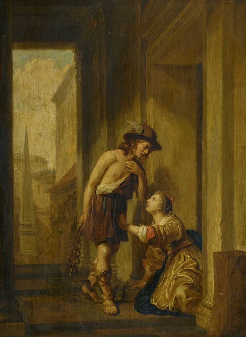 Jan de Bray - Mercury And Aglauros At The Door Of Herse’s Chamber