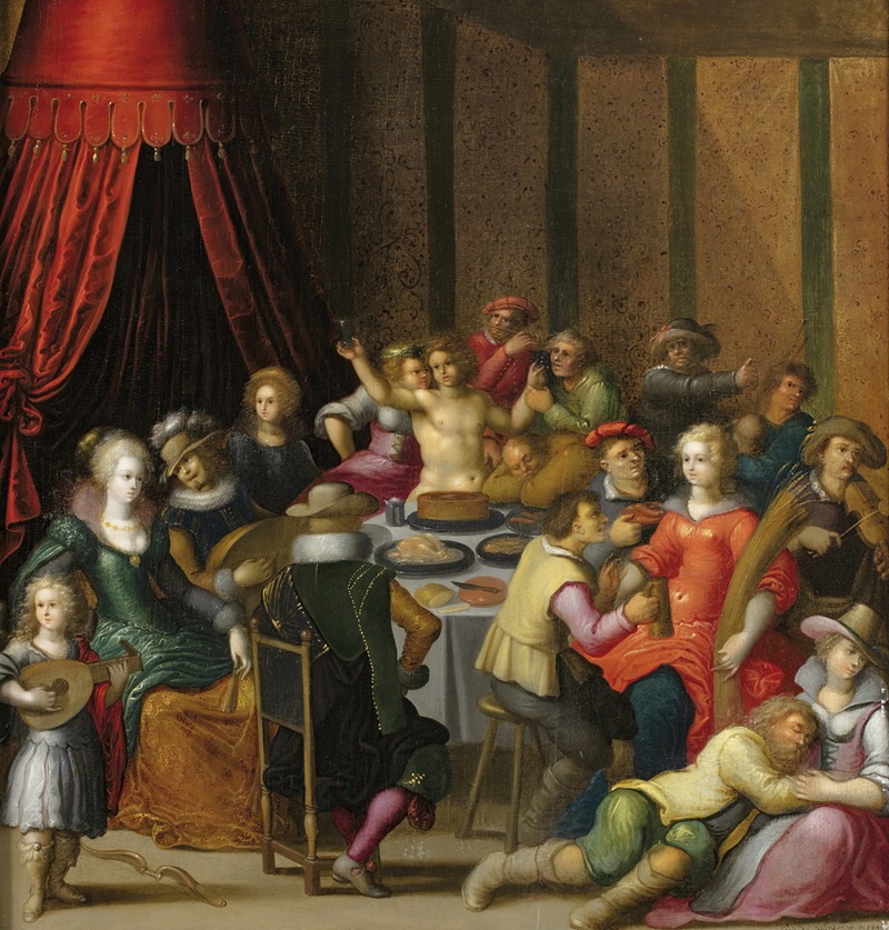Louis de Caullery - The Feast Of Bacchus