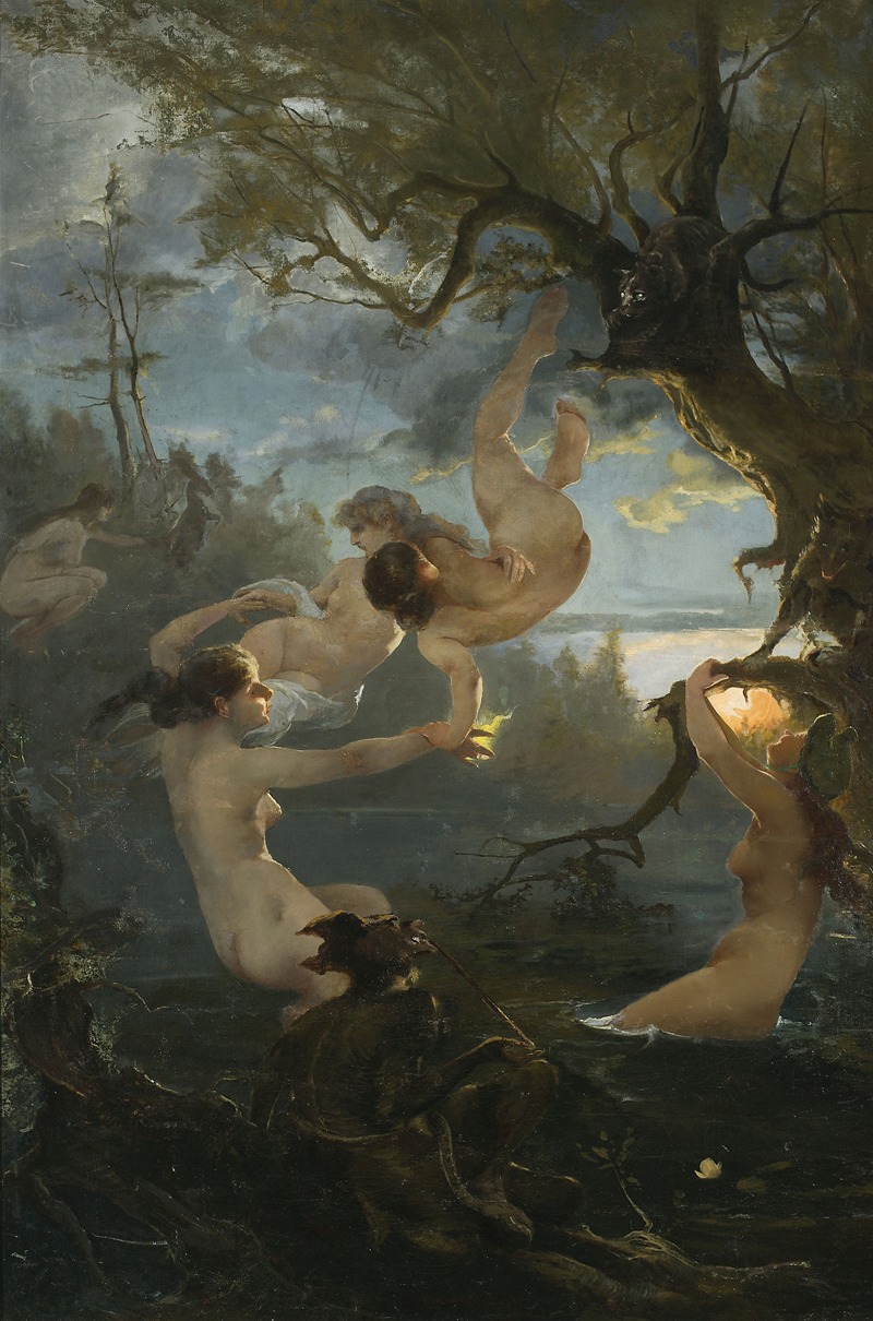 Witold Pruszkowski - Water nymphs