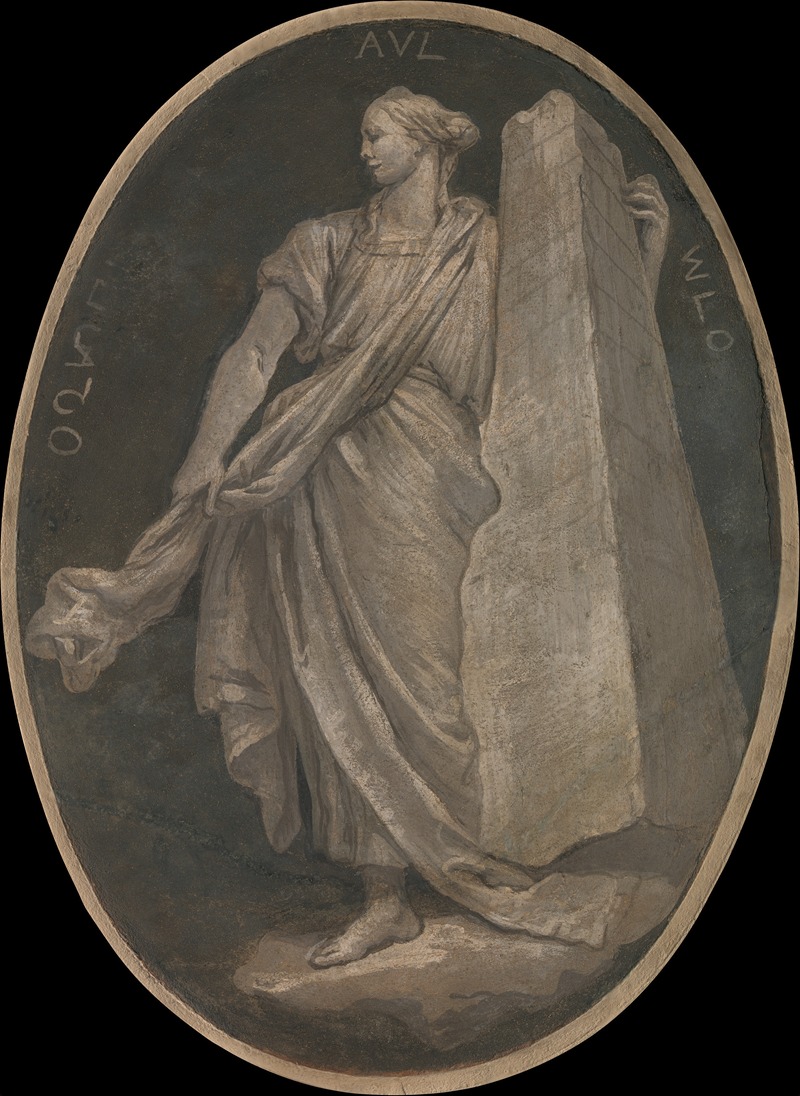 workshop of Giovanni Battista Tiepolo - Allegorical Figure Representing Fortitude