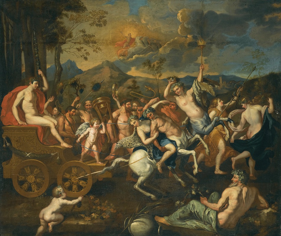 Follower of Nicolas Poussin - The Triumph Of Bacchus