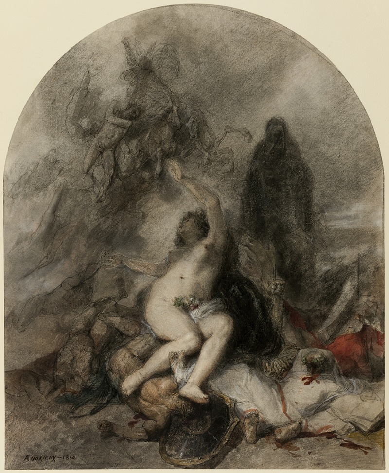 Clément-Auguste Andrieux - Allegory of War