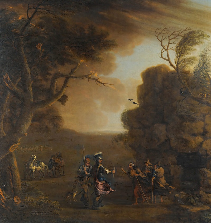 John Wootton - Macbeth And Banquo With The Three Witches