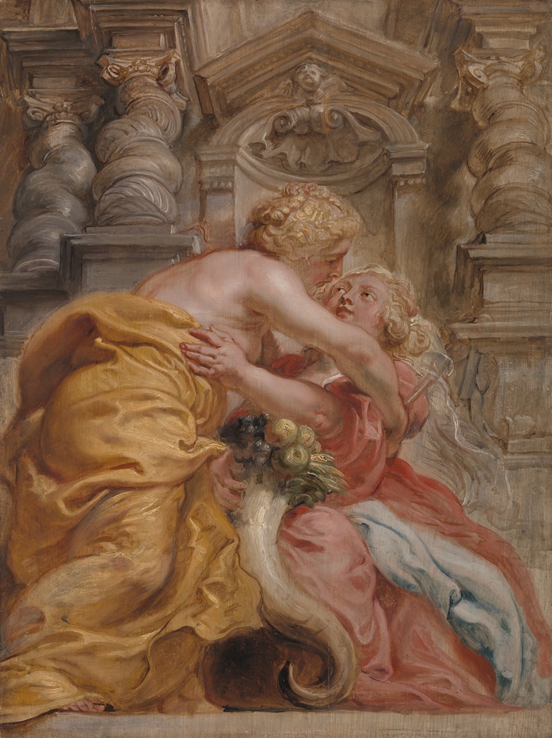 Peter Paul Rubens - Peace Embracing Plenty