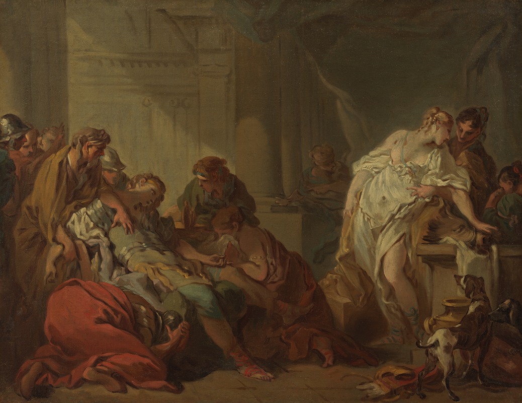 François Boucher - Death of Meleager