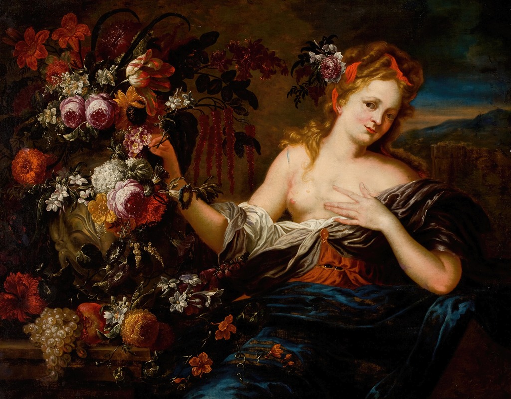 Gaspar Peeter Verbruggen the Elder - Flora – An Allegory of Spring