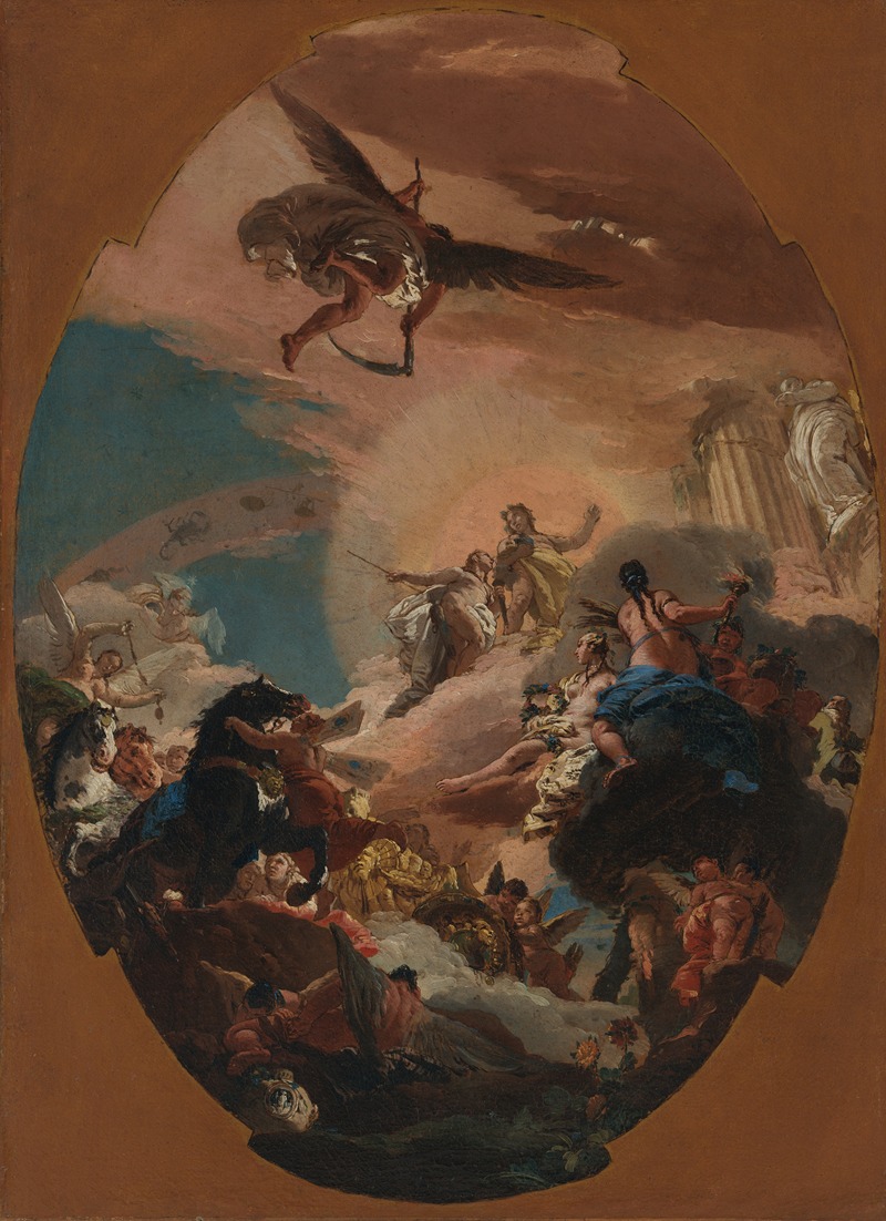 Giovanni Battista Tiepolo - Apollo and Phaëthon