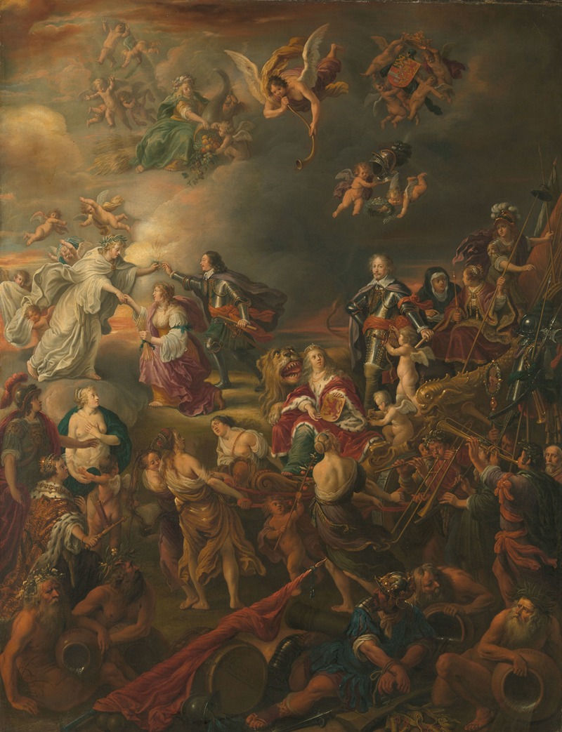 Adriaen Van Nieulandt - Allegory of the Peace under Stadholder Willem II