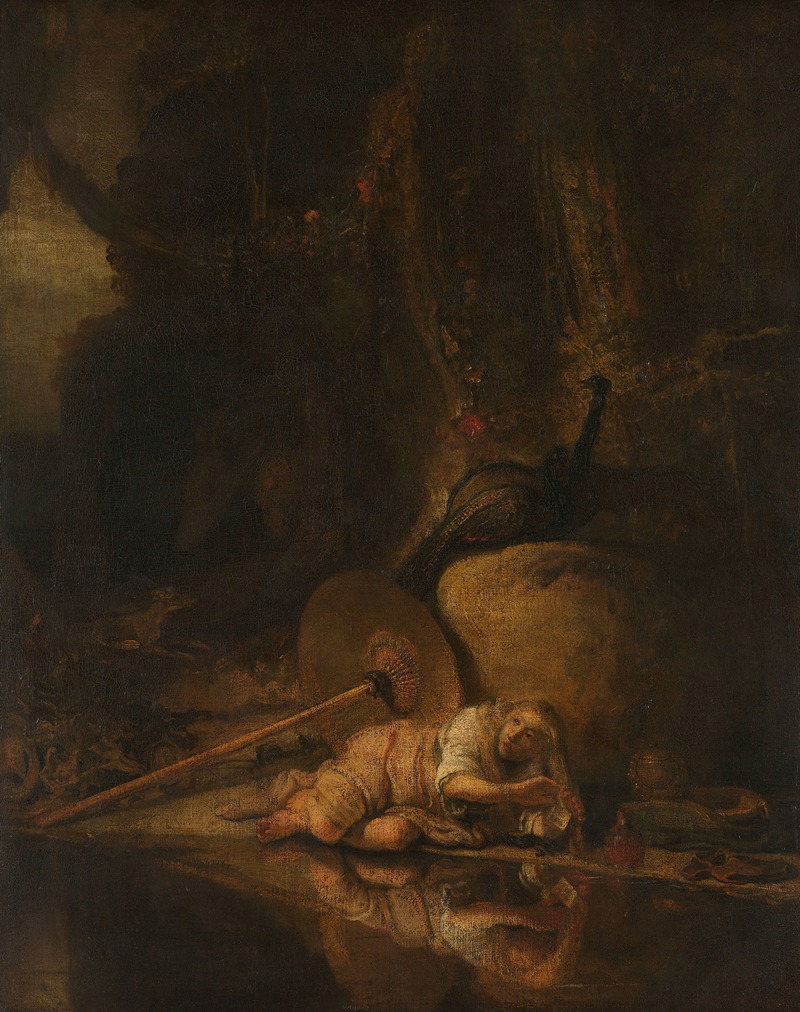 After Carel Fabritius - Hera Hiding during the Battle of the Gods and Giants