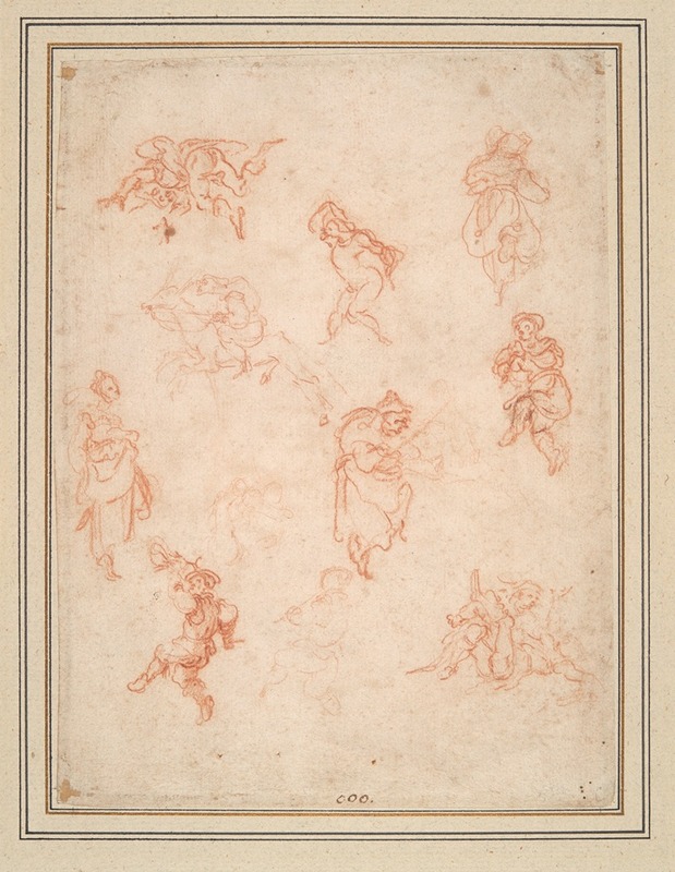 Jacques Callot - Figure Studies