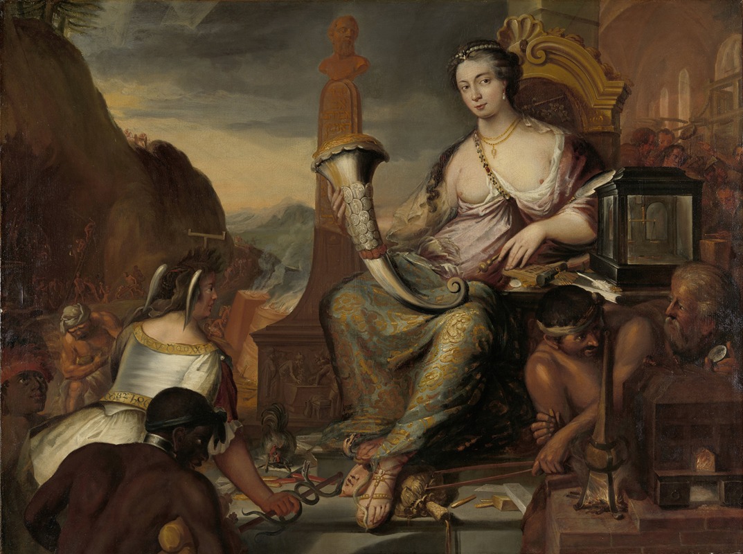 Romeyn De Hooghe - Allegory of Coinage